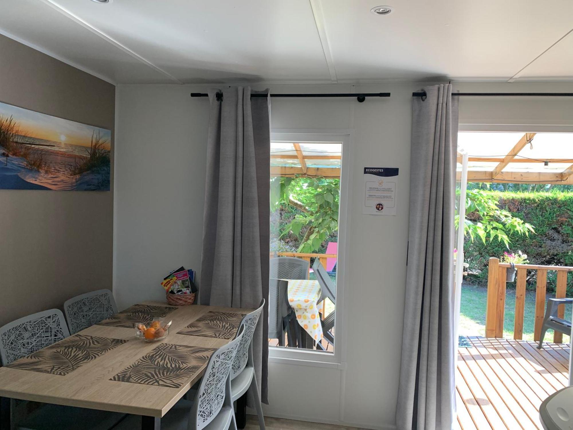 Le Mobilhome De Evelyne Et Serge Lit et Mixe Bagian luar foto